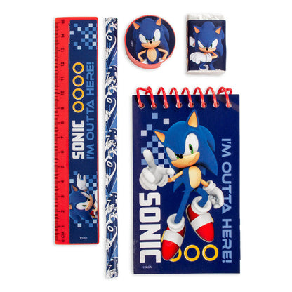 Sonic the Hedgehog stationery set 5pcs