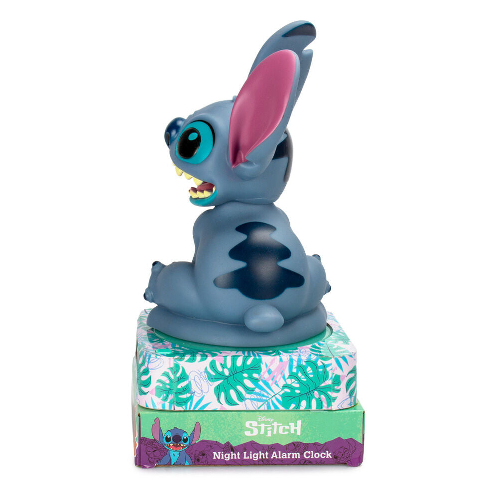 3D Stitch Disney Alarm Clock Lamp