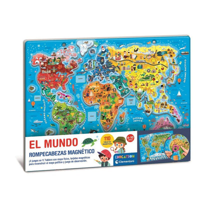Magnetic Geopuzzle Puzzle The World