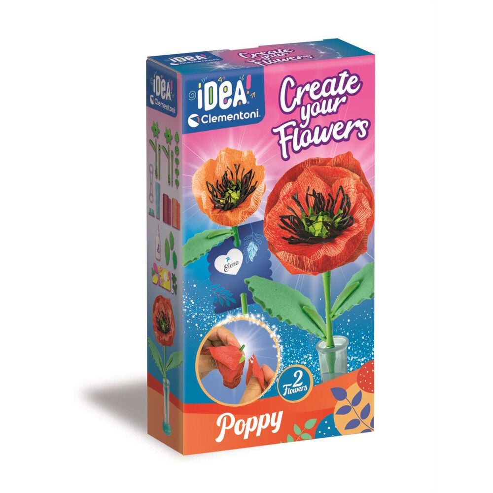 Poppy flower creator Create your Flowers Idea