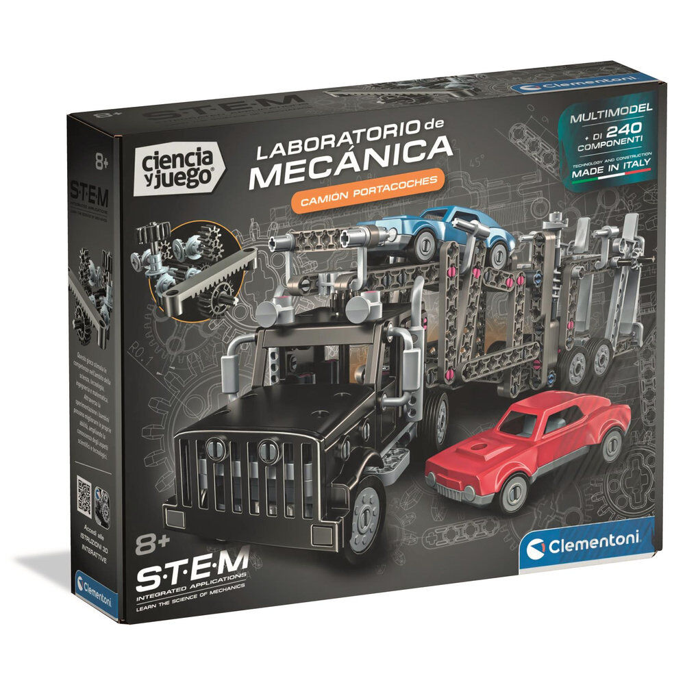 STEM Car Carrier Truck Mechanics Lab Game