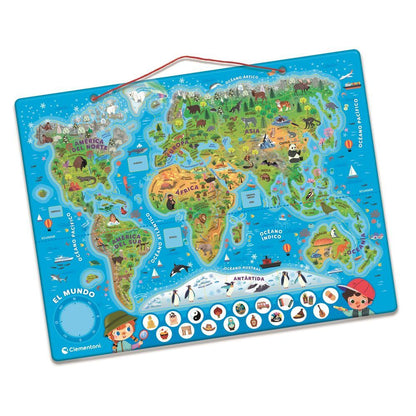Magnetic Geopuzzle Puzzle The World