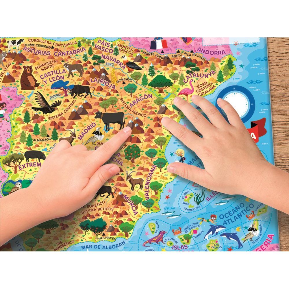 Magnetic Geopuzzle Spain