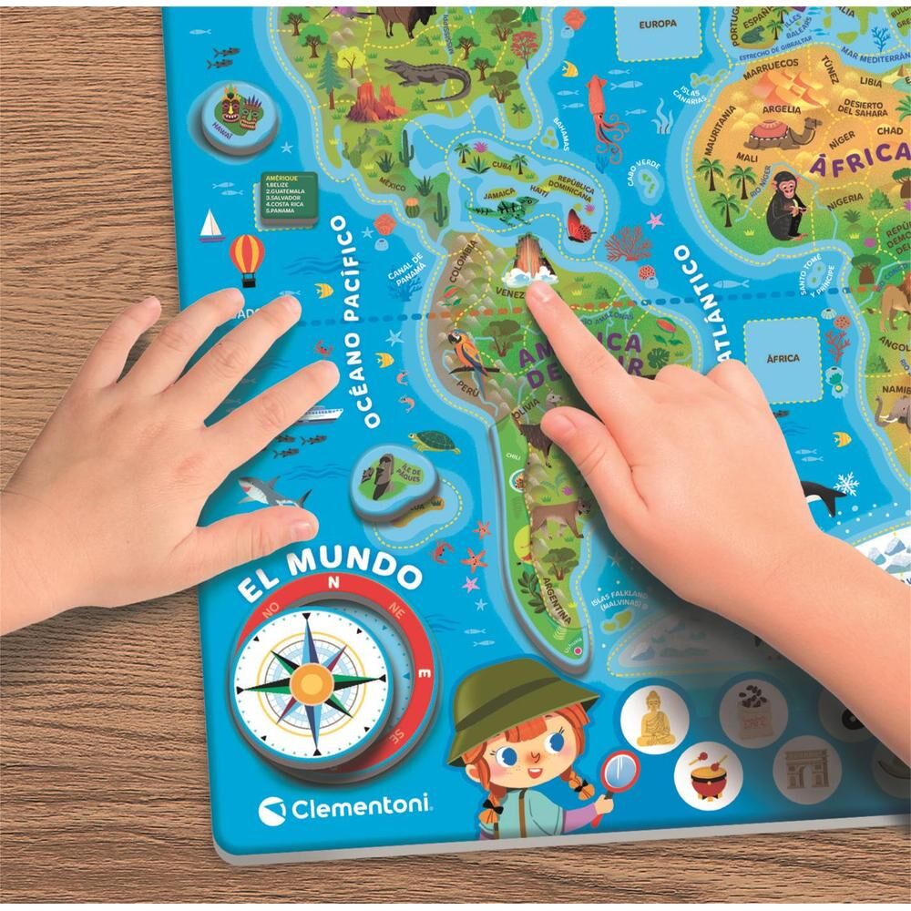 Magnetic Geopuzzle Puzzle The World