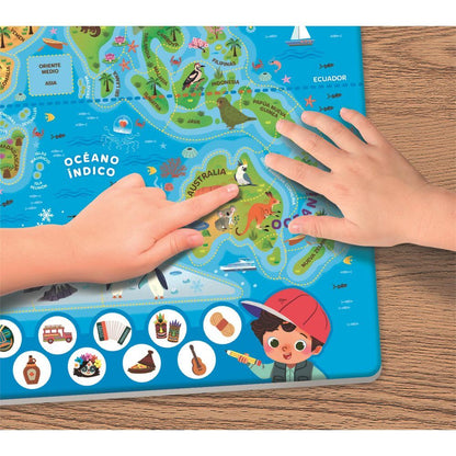 Magnetic Geopuzzle Puzzle The World