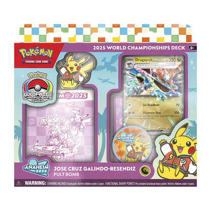 Decks du Championnat du monde Pokémon Q2  Jeu de cartes assorti (anglais)