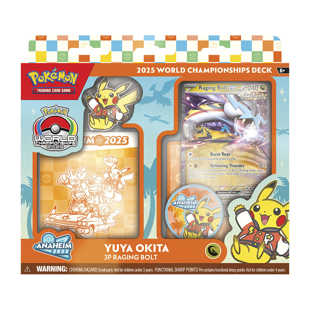 Decks du Championnat du monde Pokémon Q2  Jeu de cartes assorti (anglais)