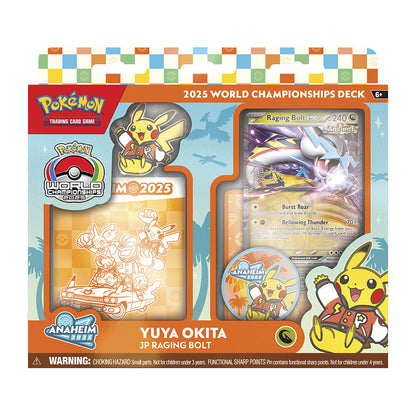 Decks du Championnat du monde Pokémon Q2  Jeu de cartes assorti (anglais)
