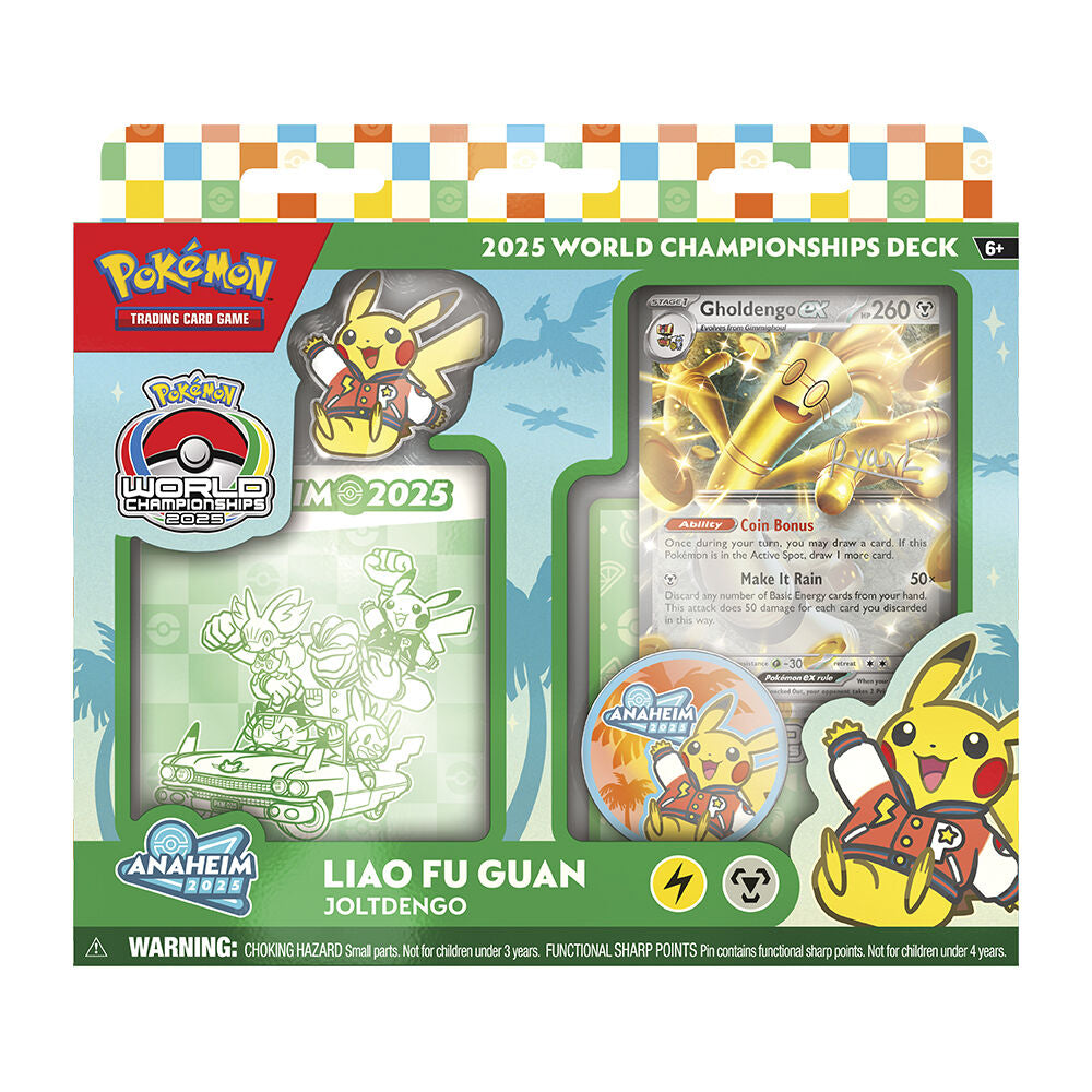 Decks du Championnat du monde Pokémon Q2  Jeu de cartes assorti (anglais)