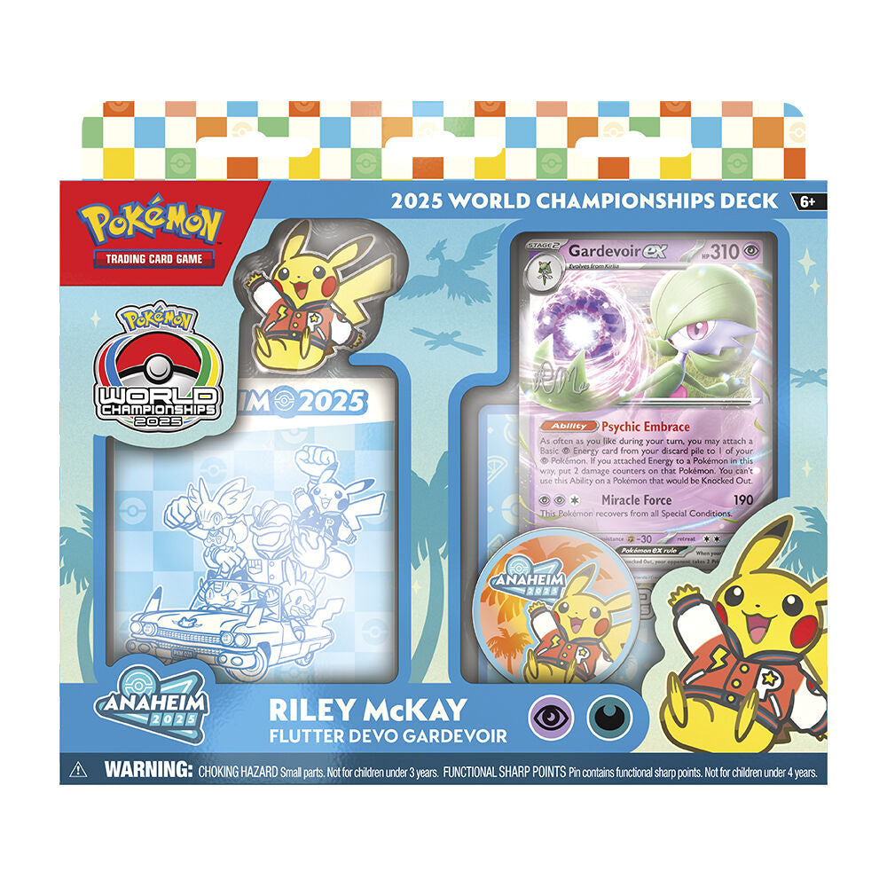 Decks du Championnat du monde Pokémon Q2  Jeu de cartes assorti (anglais)