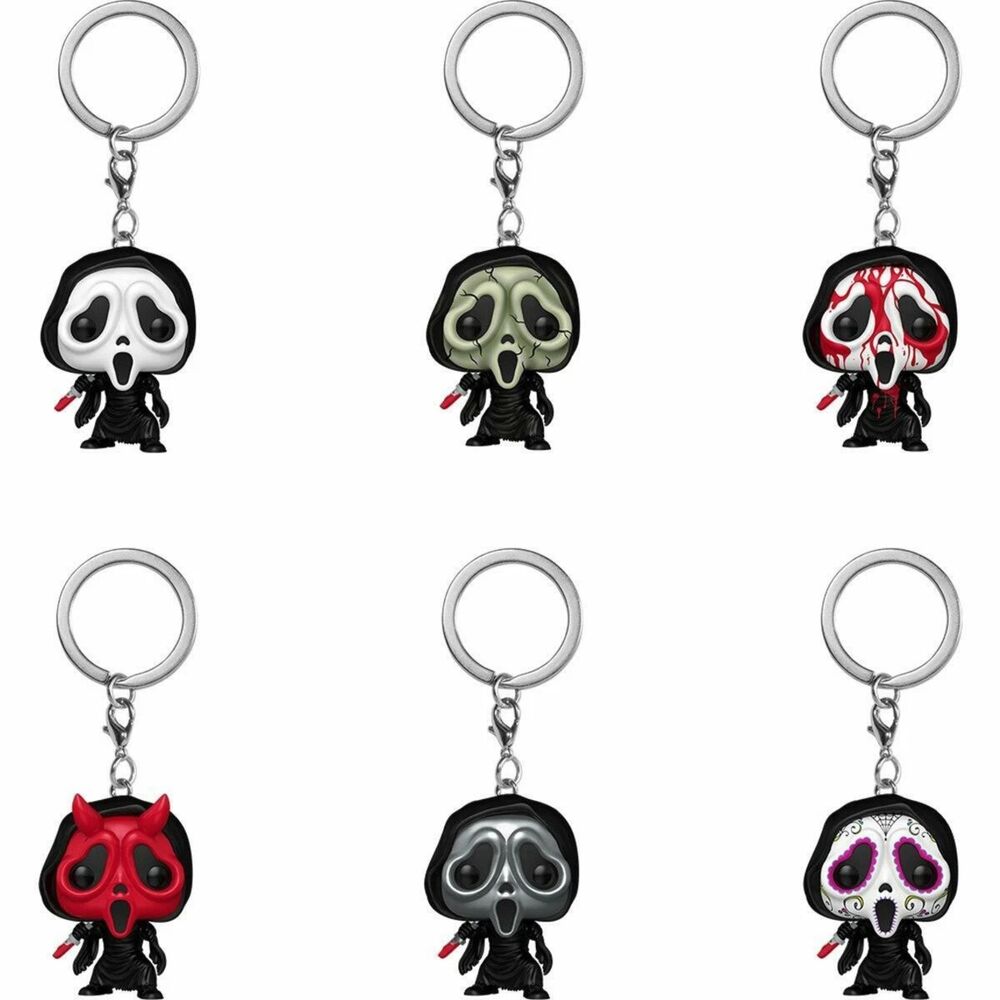 Pocket POP Mystery Ghost Face Keychain Assorted