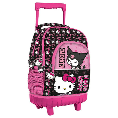 Wózek Kuromi i Hello Kitty 44 cm
