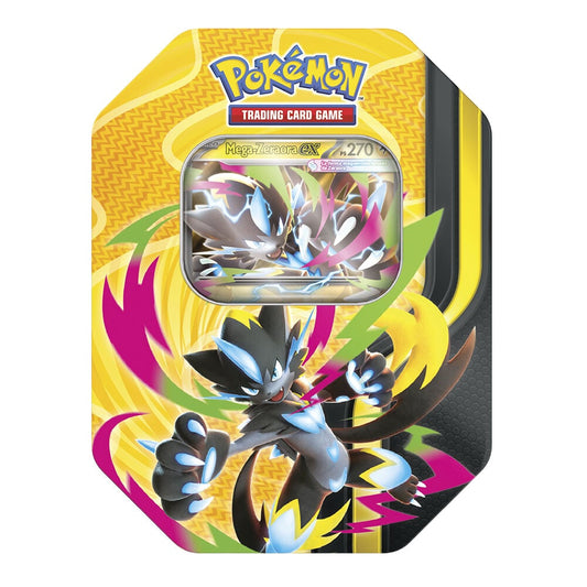 Tin Cards August ex Pokemon Spanish