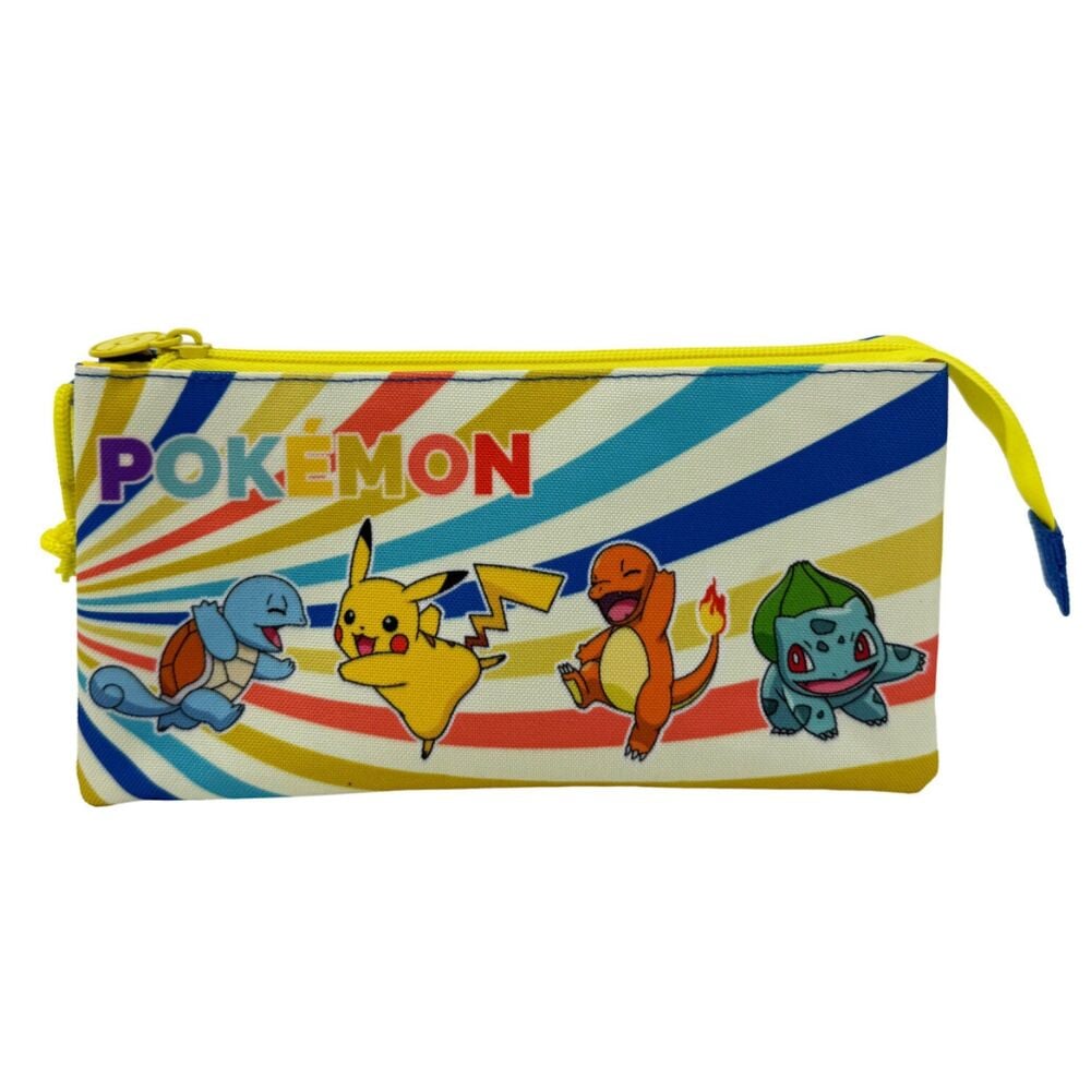 Iris Pokemon triple pencil case