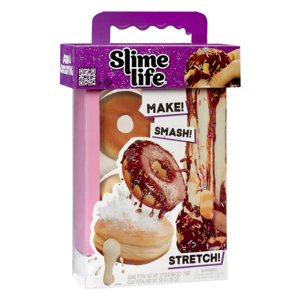 DIY Chocolate Glazed Donut Slime Kit - Slime Life