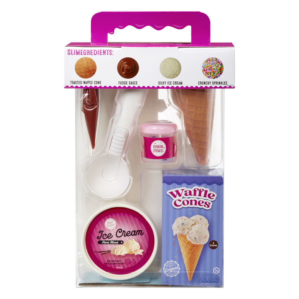 DIY Ice Cream Cone Slime Kit - Slime Life