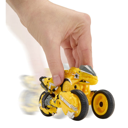 Blaze Yellow Raptor Evolver Armosaurus Figure