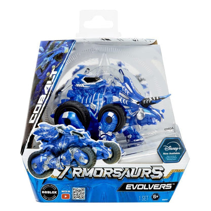 Cobalt Triceratops Evolver Armosaurus Figure