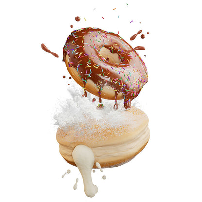 DIY Chocolate Glazed Donut Slime Kit - Slime Life