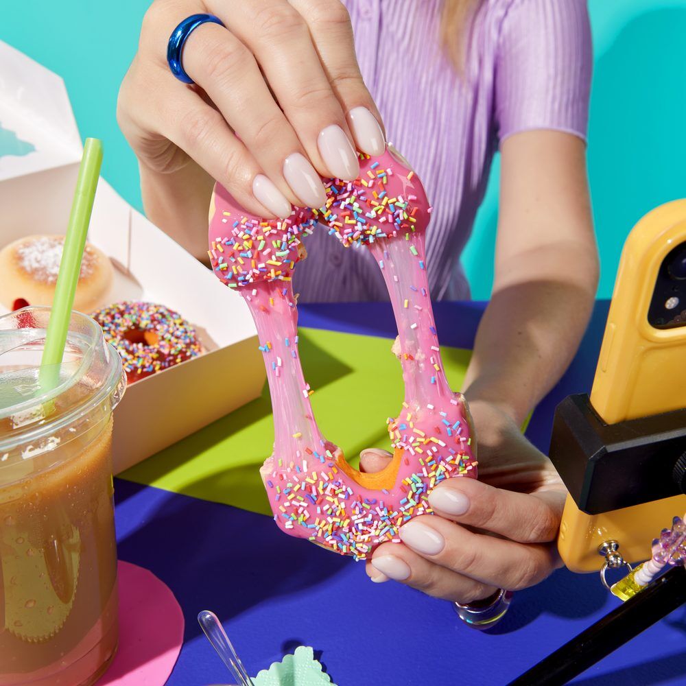 DIY Pink Iced Donut Slime Kit - Slime Life
