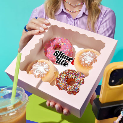 DIY Pink Iced Donut Slime Kit - Slime Life