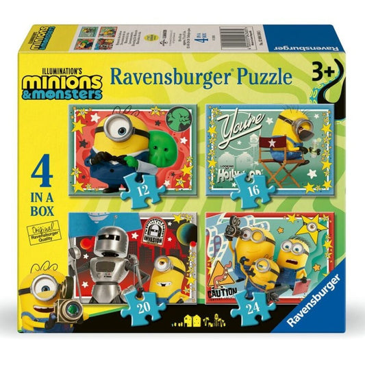 Puzzle Minions 3 12-16-20-24pcs