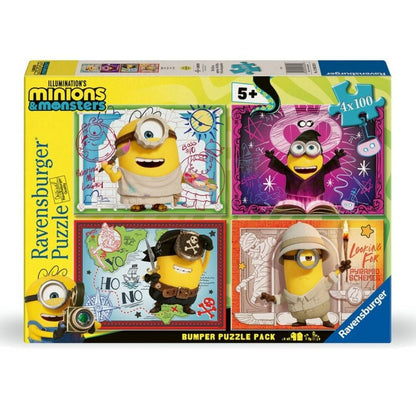 Minions Puzzle 3 4x100pcs