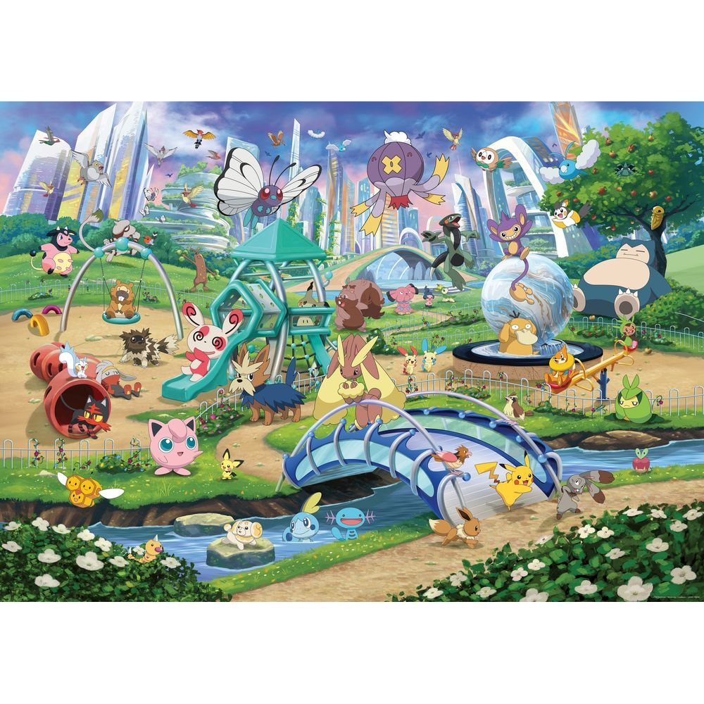 Puzzle Eevee and the Pokemon Park Breakout 1 1000 pieces