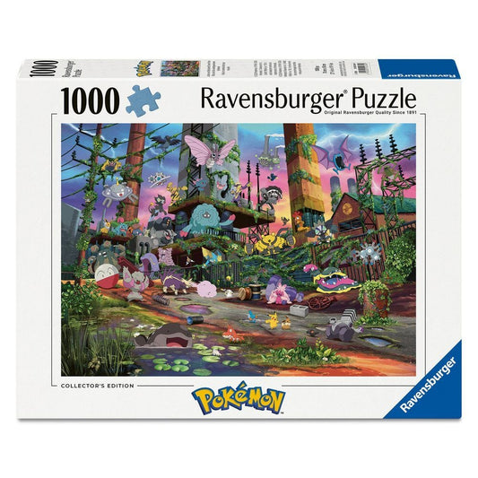 Puzzle Jolteon and the Recovered Power Station Pokemon Breakout 2 1000 pieces