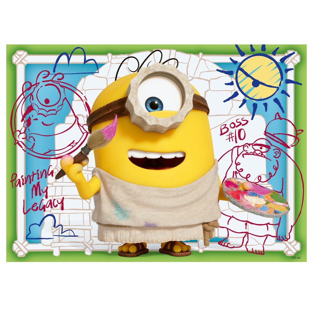 Minions Puzzle 3 4x100pcs
