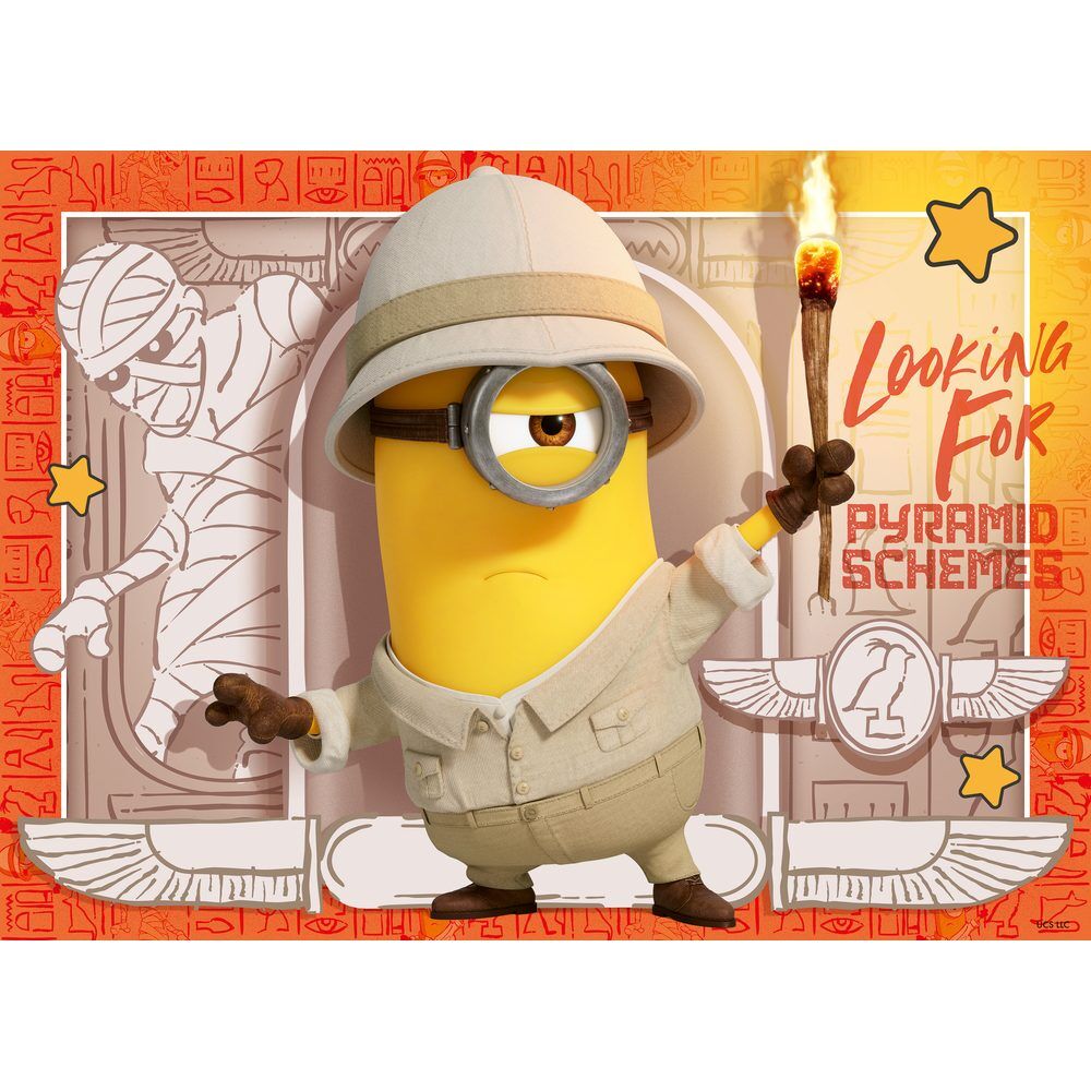Minions Puzzle 3 4x100pcs