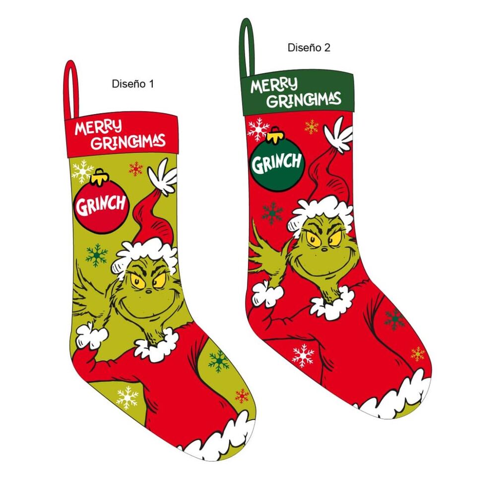 Grinch Christmas decoration stocking assortment