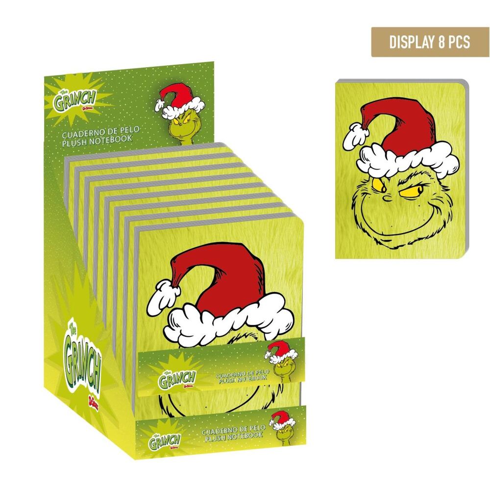 Grinch Plush Notebook