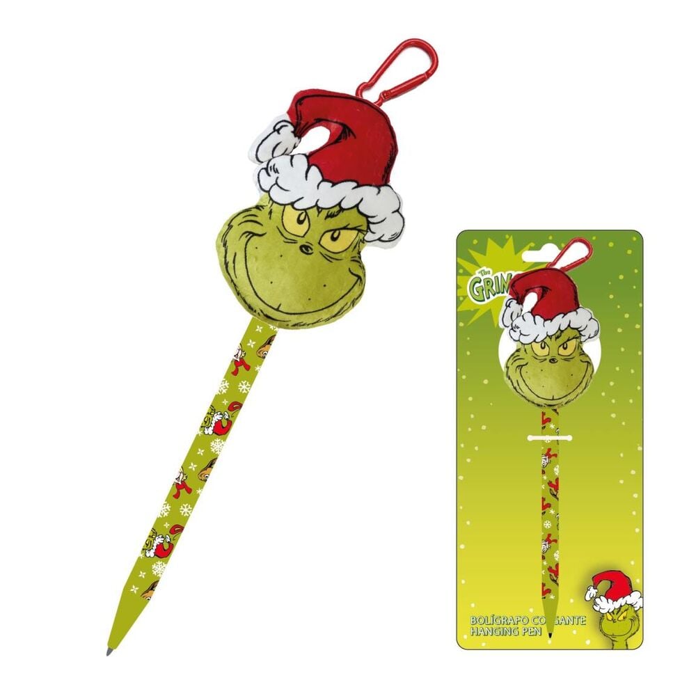Grinch hanging pen