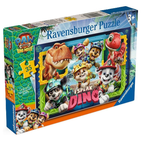 Paw Patrol Dino Movie Puzzle 35pcs