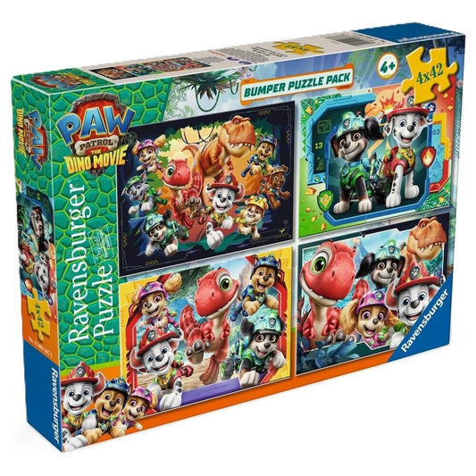 Puzzle Dino Movie Paw Patrol Paw Patrol 4x42pcs