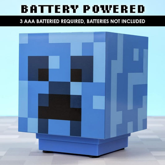 3D Charged Creeper Minecraft sound lamp