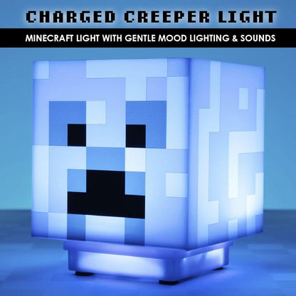 3D Charged Creeper Minecraft sound lamp