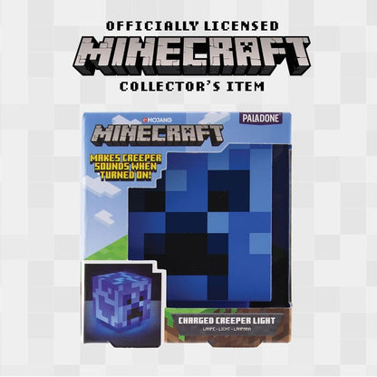 3D Charged Creeper Minecraft sound lamp