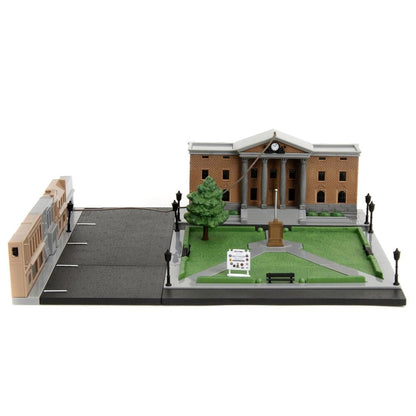 Nachbau Diorama Hill Valley Courthouse Square Zurück in die Zukunft