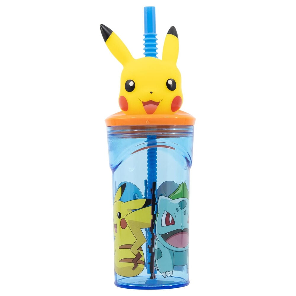 Pokemon 3D Figure Glass 360ml