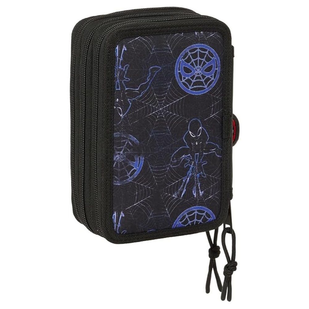 Attack Spiderman Marvel triple pencil case 37pcs