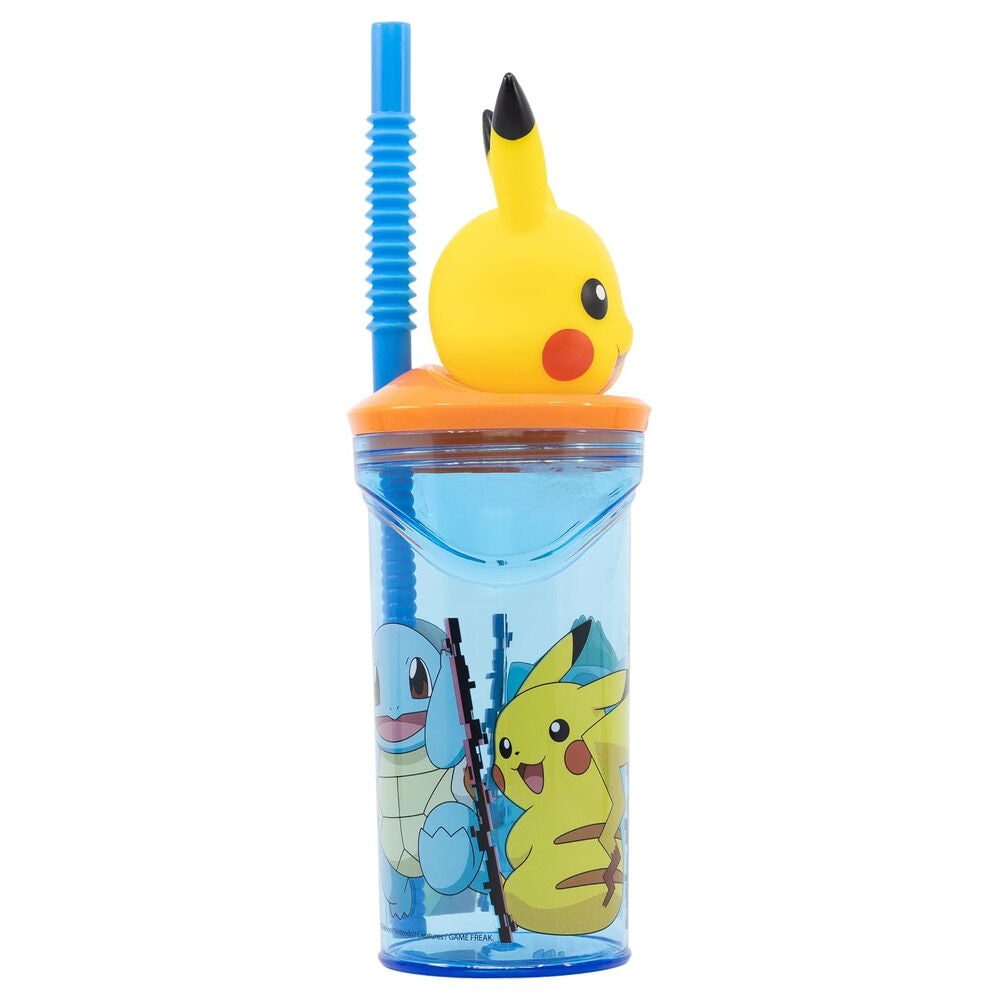 Pokemon 3D Figure Glass 360ml