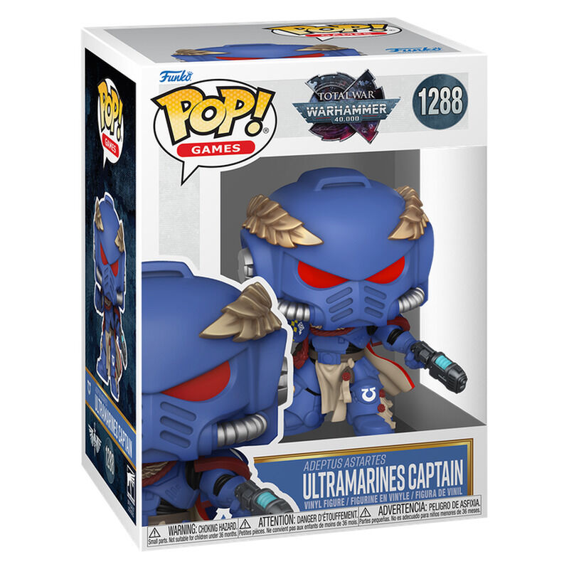 POP figure Warhammer Captain Justain