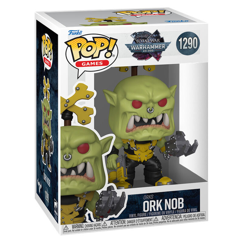 POP Warhammer Ork Nob Figure