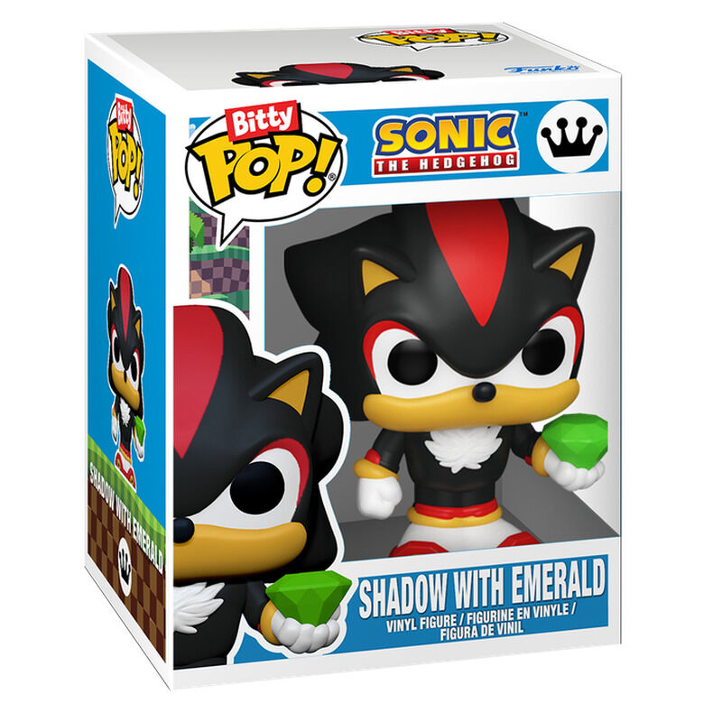 Blister 2 figures Bitty POP Sonic The Hedgehog Knuckles & Shadow