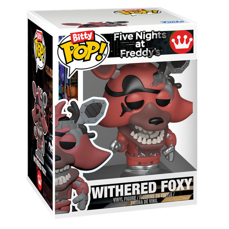 Blister 2 figures Bitty POP Five Nights at Freddys Withered Foxy & Marionette
