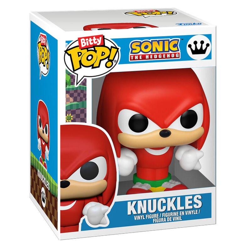 Blister 2 figures Bitty POP Sonic The Hedgehog Knuckles & Shadow