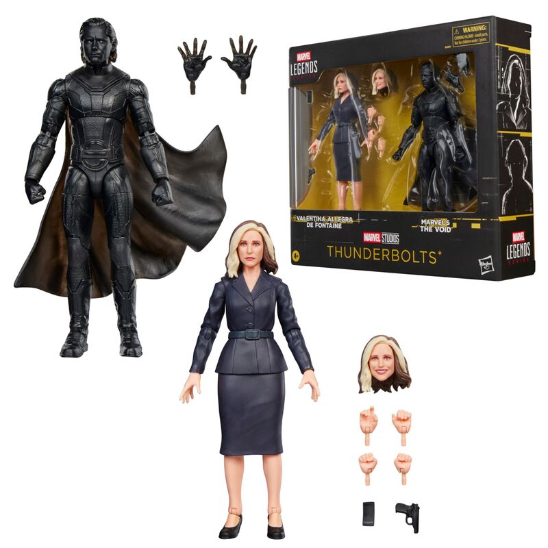 Set 2 Figures Valentina Allegra De Fontaine & Marvels The Void Thunderbolts Marvel 15cm