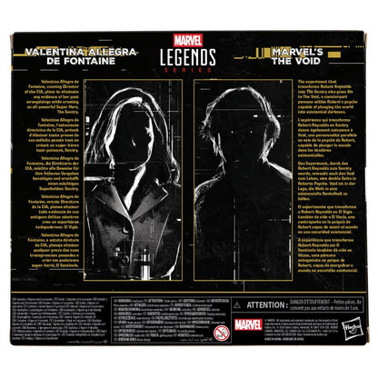 Set 2 Figures Valentina Allegra De Fontaine & Marvels The Void Thunderbolts Marvel 15cm